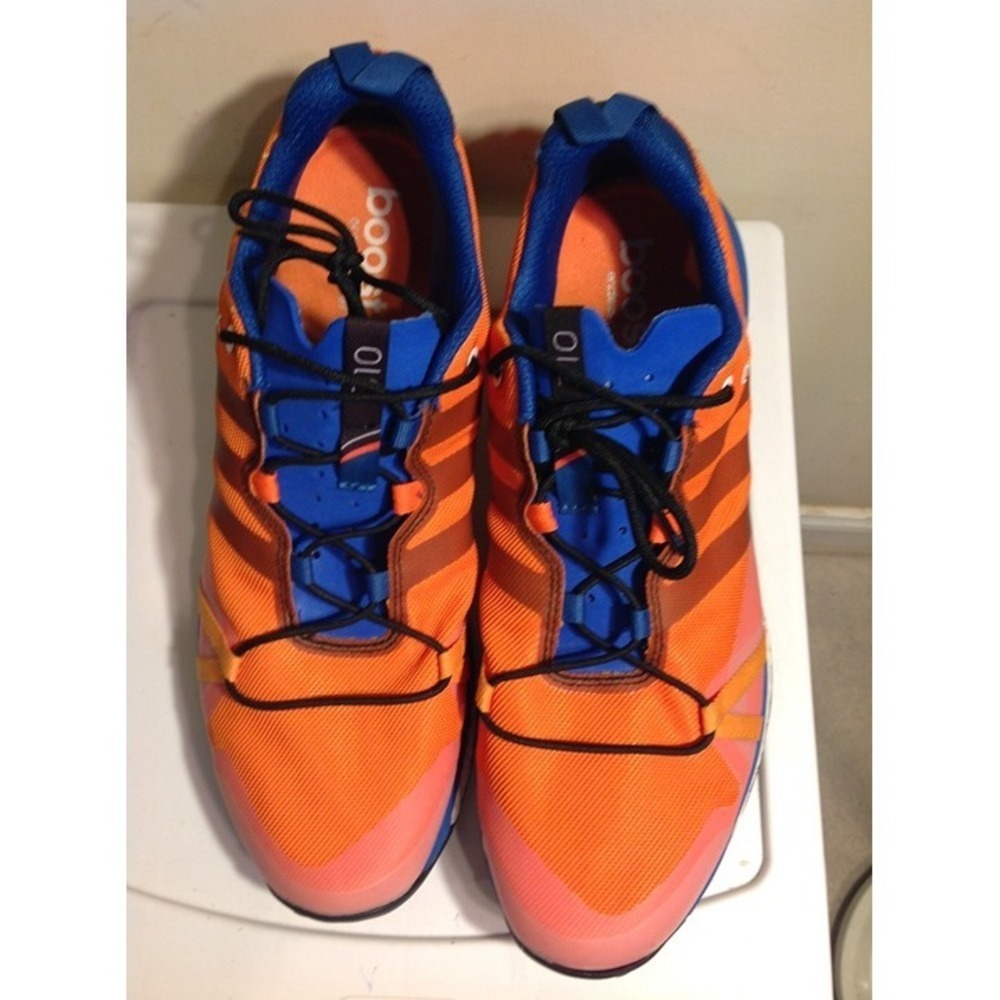 Adidas Terrex Boost Orange/Blue Men 11.5